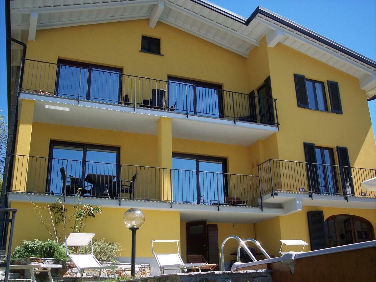Villa Mimosa Colico Bagian luar foto